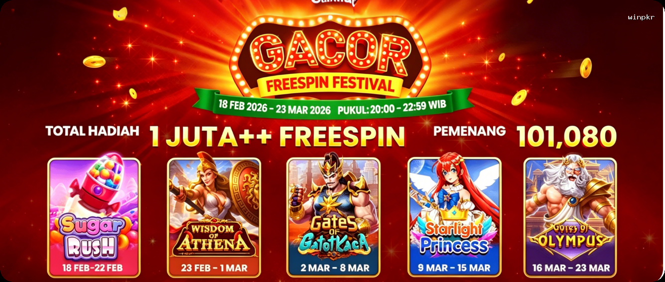 Login winpkr Sekarang Bonus Melimpah
